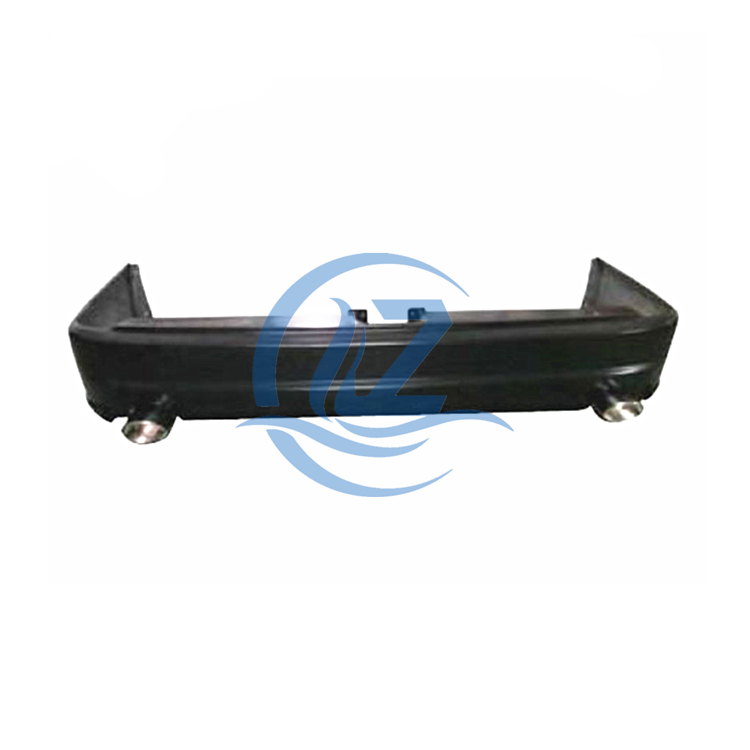 Hiace Van Accessories 2005-2018 Rear Bumper with Bumper Lip and Car Tailpipe